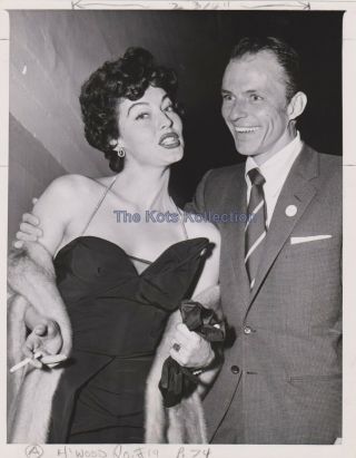 Ava Gardner/frank Sinatra - Husband & Wife/casual - Photo - 1952