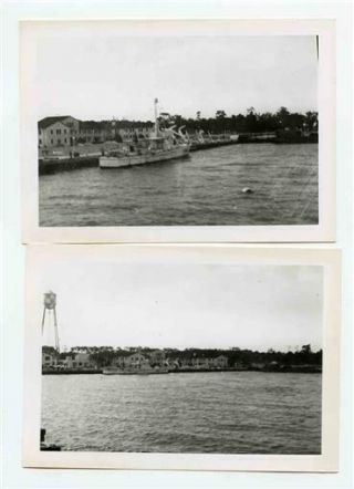 2 Pass Christian Coast Guard Station Black And White Photos 1940 