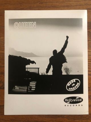 Queen " Made In Heaven " Vintage 8x10 Press Photo - Freddy Mercury