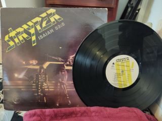 Stryper - Soldiers Under Command - 1985 Vinyl 12  Lp.  / Vg First Press