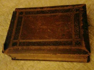 Rare Vintage Leather Tintpye Photo Album With 41 Tintypes Diff.  History Times