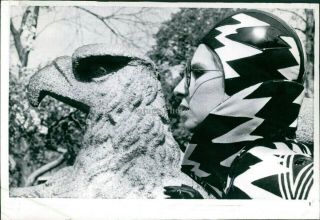 1969 Press Photo Actress Barbra Streisand Singer Celebrity Songbird Eagle 7x9