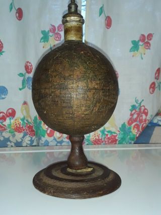Rare 1892 Worlds Fair Chicago Columbia Expo Tappan Perfume Bottle Globe Souvenir