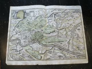 Rome,  Plan Of Rome - Christopher Weigel,  Nurmberg Ca: 1720
