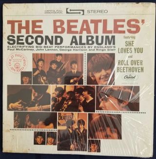 The Beatles Second Album Reissue,  In Shrink Wrap,  Winchester Pressing