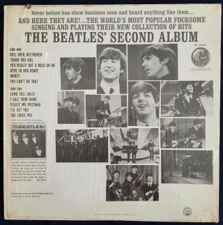 The Beatles Second Album Reissue,  in shrink wrap,  Winchester Pressing 2