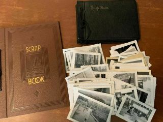 Vintage Photo (65) Album Scrap Book Photos (100)