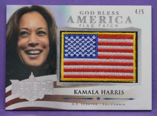 Decision 2020 Kamala Harris God Bless America Flag Patch Preview Gba - 33 