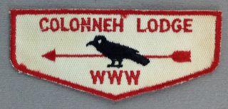 Oa Colonneh Lodge 137 F3b 1950s Flap Sam Houston Area Council Tx [ht282]