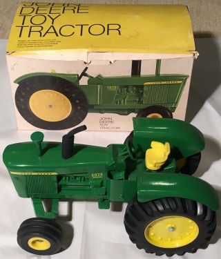 Vintage 1/16 Ertl John Deere 5020 Toy Tractor In Ice Cream Box W/ Insert