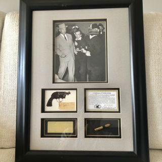 Bullet & Spent Cartridge From Gun By Jack Ruby To Shoot Lee Harvey Oswald
