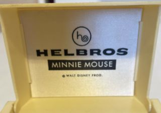 Vintage Helbros Minnie Mouse Watch w/Paperwork 2