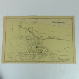 1874 Map Washington,  Nj F.  W.  Beers Warren County 2 - Page