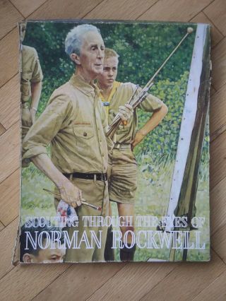 Vtg Boy Scouts Of America Scouting Through The Eyes Of Norman Rockwell 34 Prints