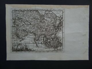 1739 Atlas Jacques Peeters Map Asia - Asiae - Asie