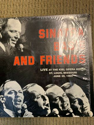 Sinatra Basie And Friends Vinyl Lp Vg Shrink Wrap