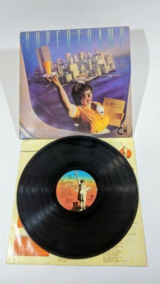 Supertramp - Breakfast In America Lp - A & M Records Sp - 3708 Vintage Vinyl 1979