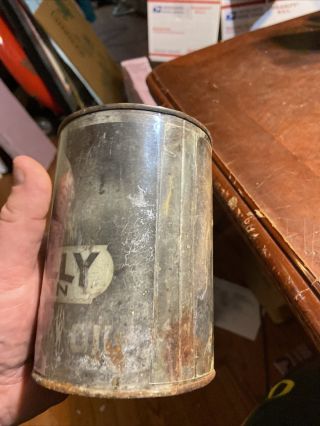 Vintage Rare Polly Penn Oil Can 1 Qt 2