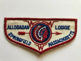 Allogagan Lodge 83 Oa F1 First Flap Order Of The Arrow Boy Scouts