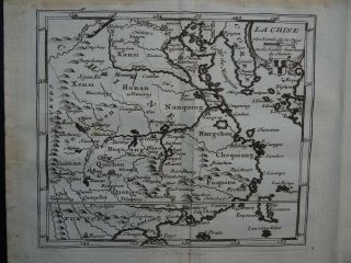 1739 Atlas Jacques Peeters Map China - Korea - La Chine - Coree - Asia