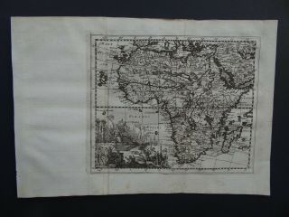 1739 Atlas Jacques Peeters Map Africa - Africae - Afrique - Madagascar