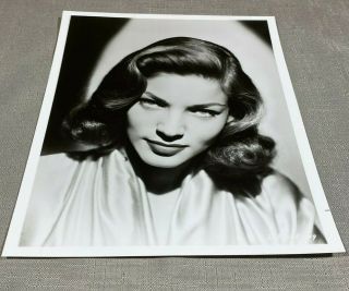 Vintage Actress 8x10 Movie Photo Still Lauren Bacall
