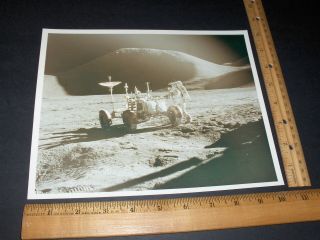 Nasa 8 - 11 - 71 Apollo 15 Onboard Film Astro.  Irwin Lrv Lunar Surface A Kodak Photo