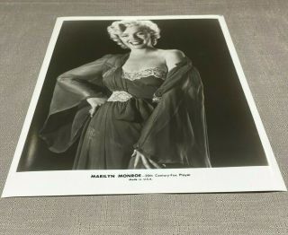 Vintage Celebrity 8x10 Movie Photo Still Pin Up Marilyn Monroe Sexy Lingerie