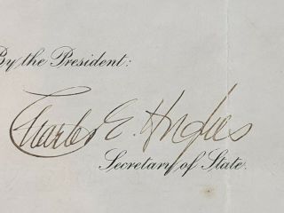 US President Calvin Coolidge Autograph Signed Document Appointment Commission 5
