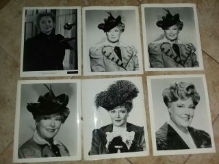 6 Vintage 8 X 10 Photos Of Marjorie Rambeau From Her Movie Career.  Ds9024