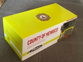 Twh Pierce Quantum Fire Engine Pumper Henrico County 21 - 1/50 Scale