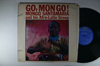 Mongo Santamaria And His Afro - Latin Group Go,  Mongo Jazz Mono Lp Riverside
