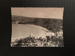 Vintage Postcard - The Beach Looking South - Runswick - B9