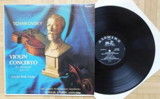R690 Gyorgy Pauk Tchaikovsky Violin Concerto Op.  35 Staern Alshire Stereo