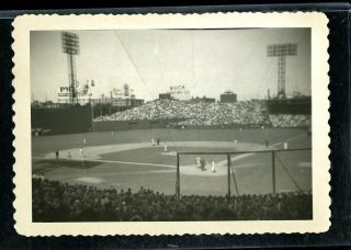 Vintage Photo Fenway Park Stadium Boston Red Sox Baseball 1946 Candid 02