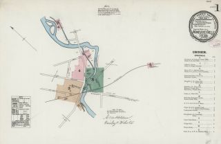 Honeoye Falls,  Ny,  York Sanborn Map©sheets 1884,  1890,  1897 In Full Color