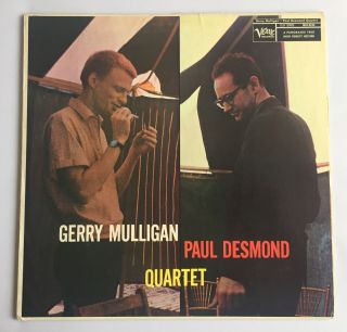 Gerry Mulligan Paul Desmond Quartet Verve Records 