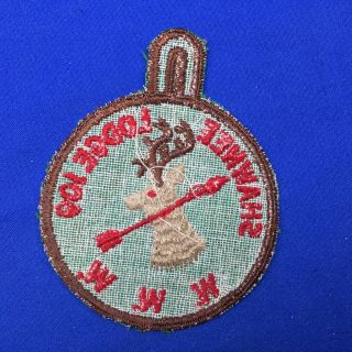 Boy Scout OA Shawnee Lodge 109 Round Order Of The Arrow Patch 2