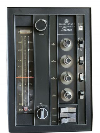 Vintage Ge Solid State Stereo Amplifier And Tuner