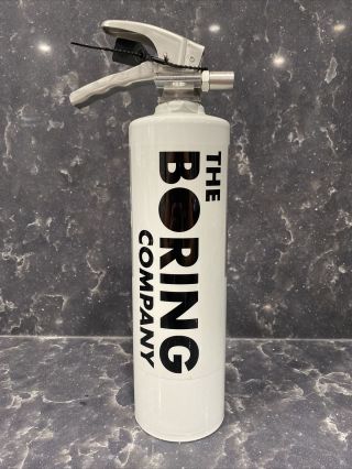 The Boring Company Fire Extinguisher - Elon Musk (rare) -