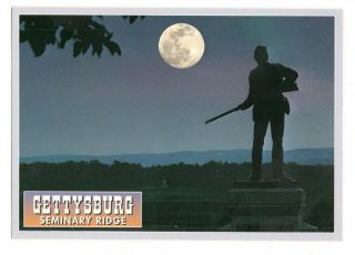 Seminary Ridge Gettysburg Pa Vintage 4 X 6 Postcard Af144
