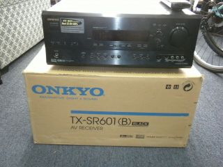 Vintage Onkyo Tx Sr601 6.  1 Channel 110 Watt Receiver
