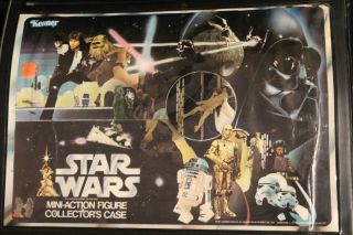 Vintage Star Wars - Star Wars Carry Case W/action Figures -