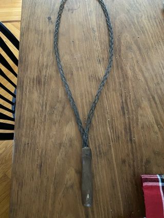 Vintage Wire Rug Beater Loosely Woven Rustic Farmhouse Decor