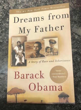 44th President Of United States Barack Obama Signed Dreams From My Father Proof