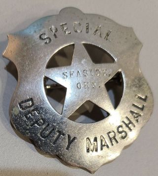 Antique Special Deputy Marshall,  Seaside,  Oregon