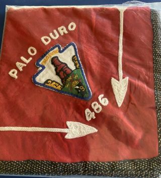 Boy Scout Oa 486 Palo Duro Vintage A1 Neckerchief
