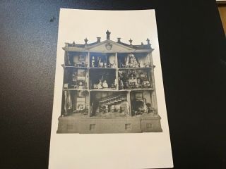 Vintage Nostell Priory Yorks,  Dolls House Postcard