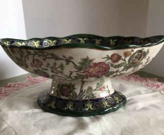 Wong Lee 1895 Compote Coffee Table Bowl Vintage