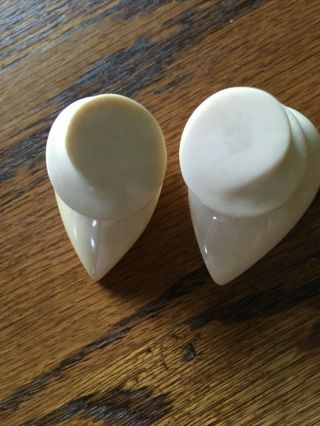 Patricia Von Musulin Vintage Earrings,  Ivory Color Bone?